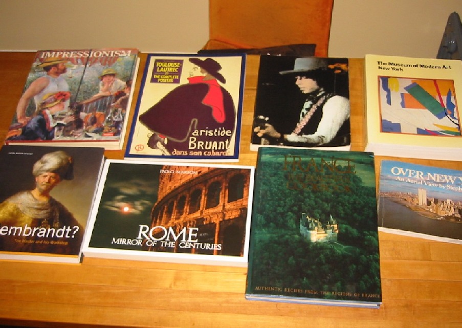 A selection of books books