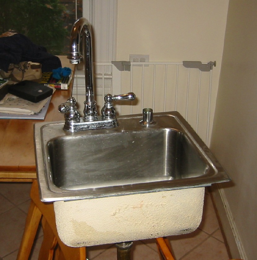 stainless bar sink