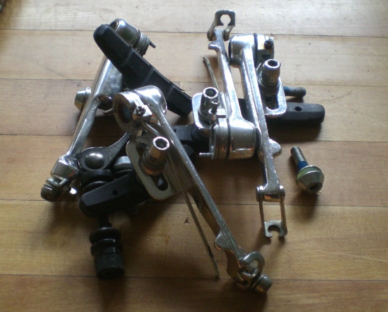Brakes from the Mongoose Bike set of bike brakes