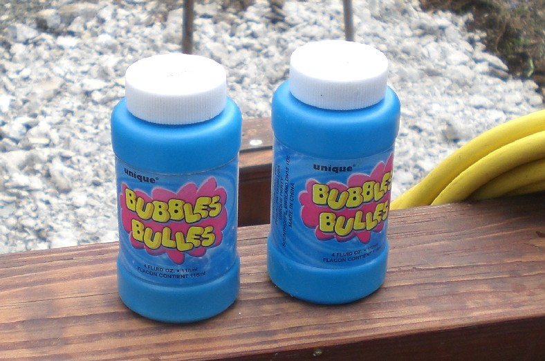 Bubble blowing stuff bubbles