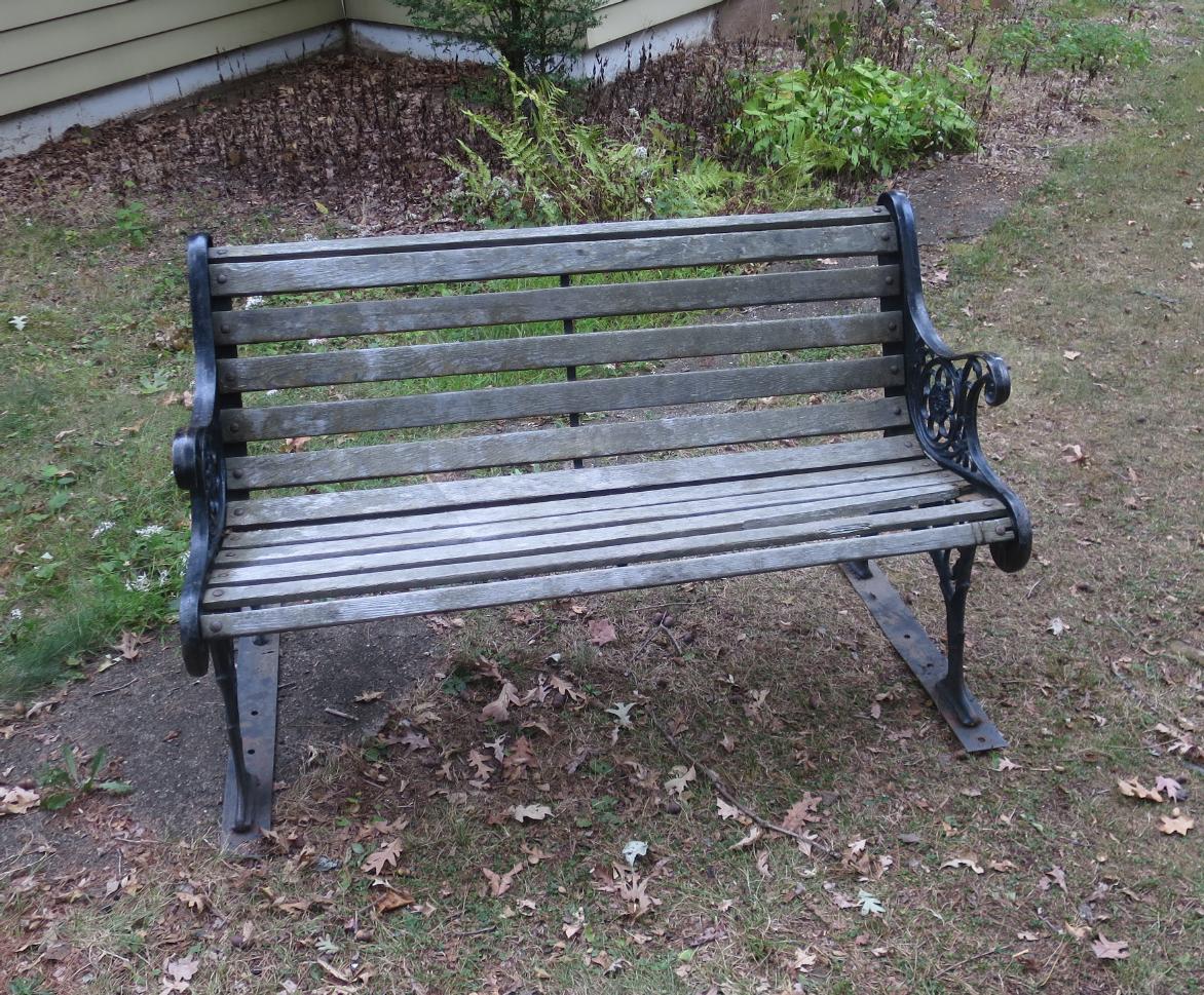 Cast Iron Bench