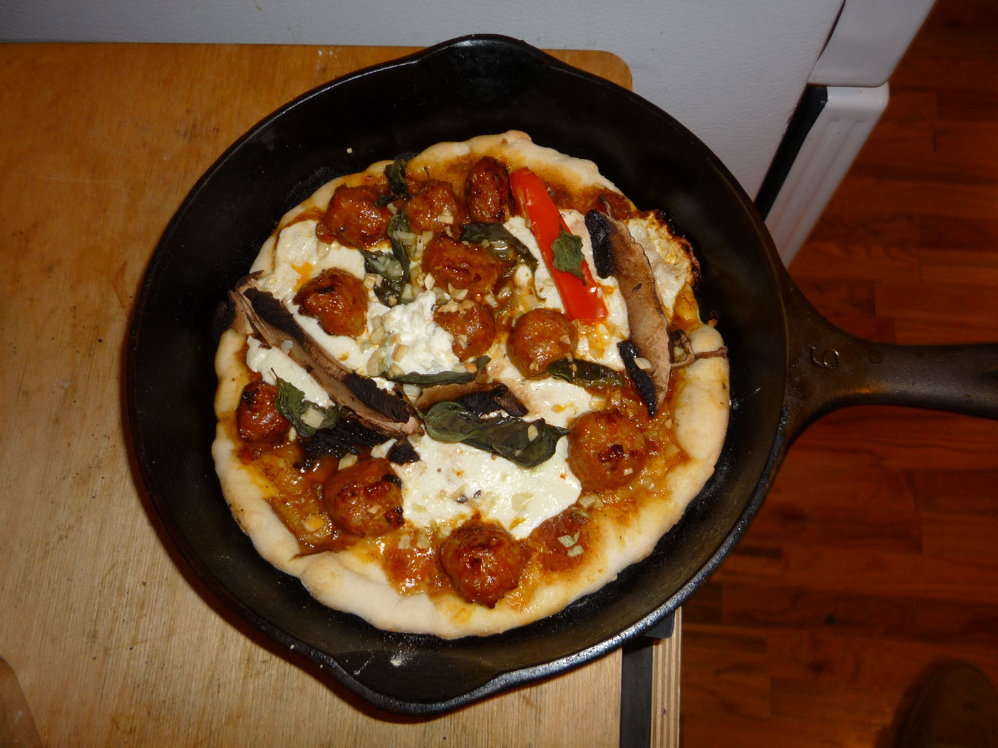 Cast Iron Pizza