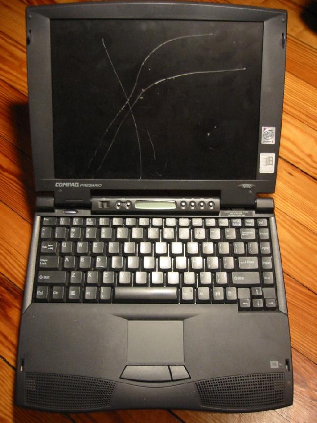 Compaq Pentium 3 laptop laptop