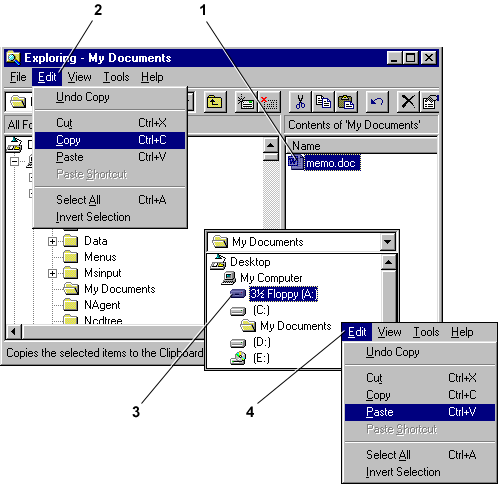 Copy and Paste HD data