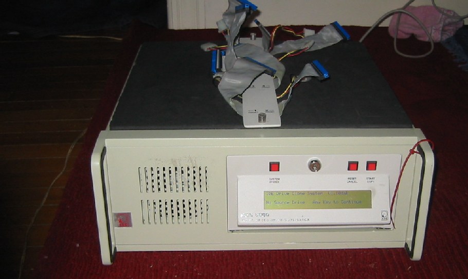 Drive Duplicator drive cloning