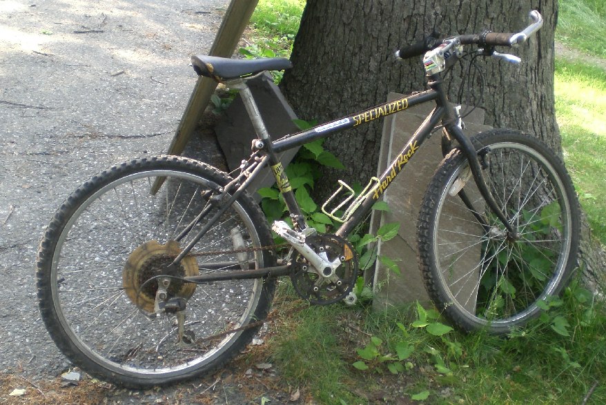 Hardrock mountain bike. hardrock bicycle
