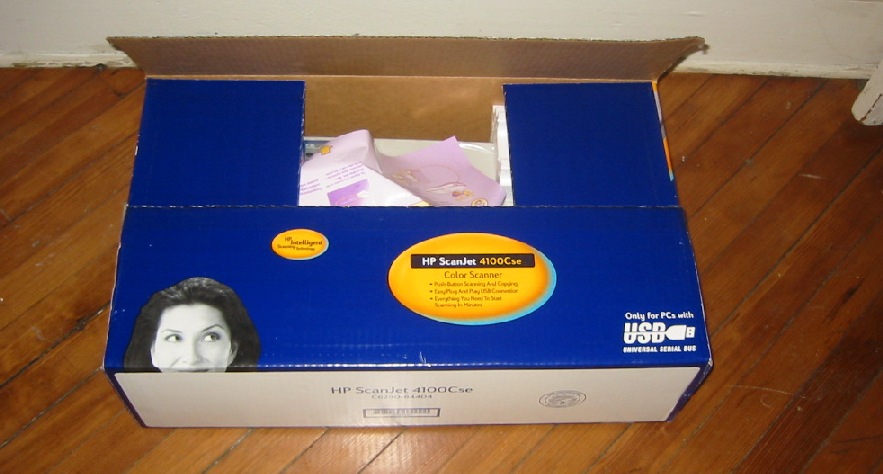 HP scanner scanner