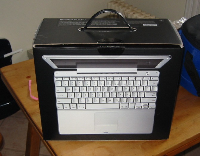 Mac Powerbook box mac box
