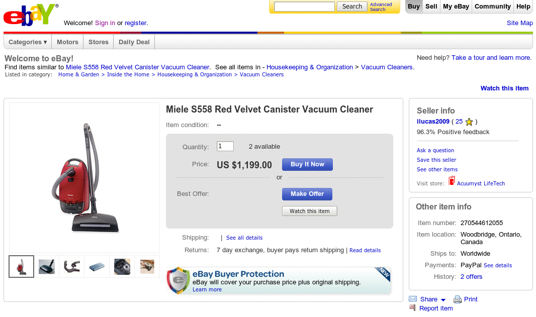 Miele Vacuum Cleaner Ad Miele Vacuum Cleaner Ad