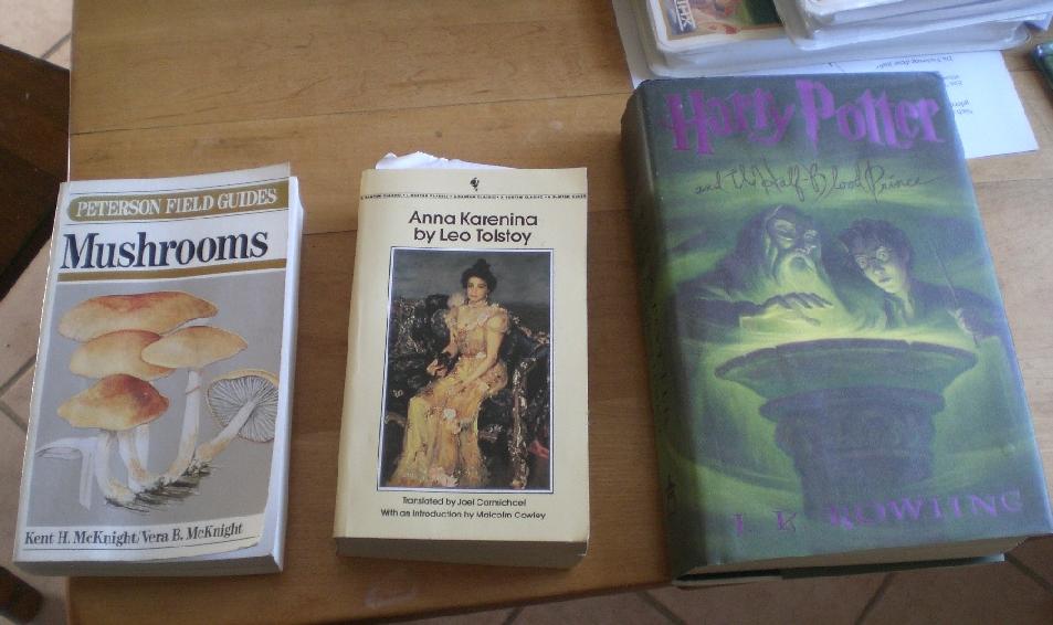 Mushrooms, Tolstoy and Harry Potter Harry Potter et al