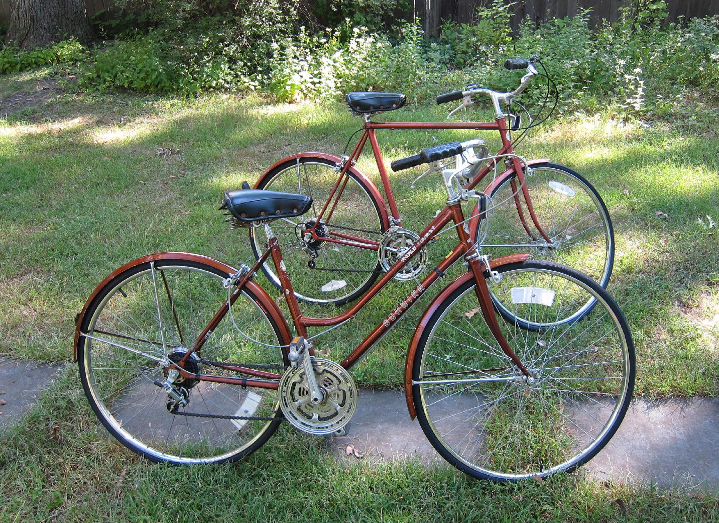 His and Hers Schwinn His and Hers Schwinn