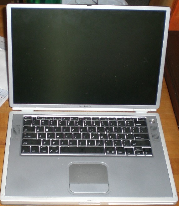 Mac powerbook 667 Mhz G4 powerbook g4