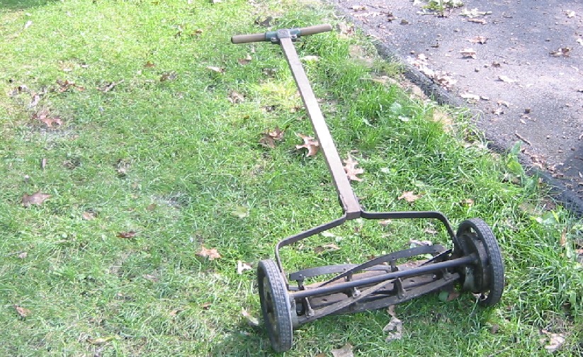 Cast Iron Push Mower push mower