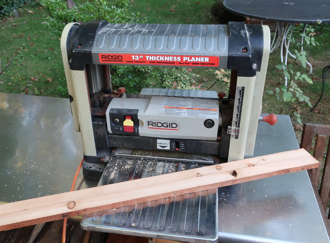 Ridgid Thickness Planer Ridgid Thickness Planer