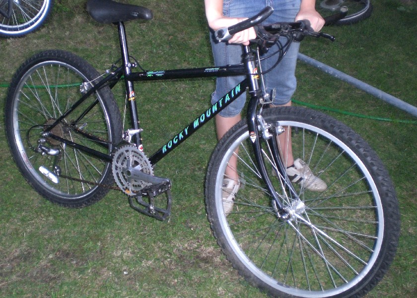 Rebuilt Rocky Mountain Bike bike