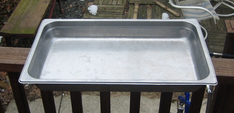 Food tray stainless food