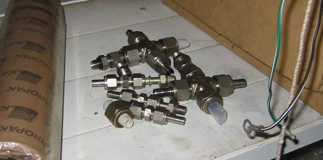 Stainless tube fittings fittings