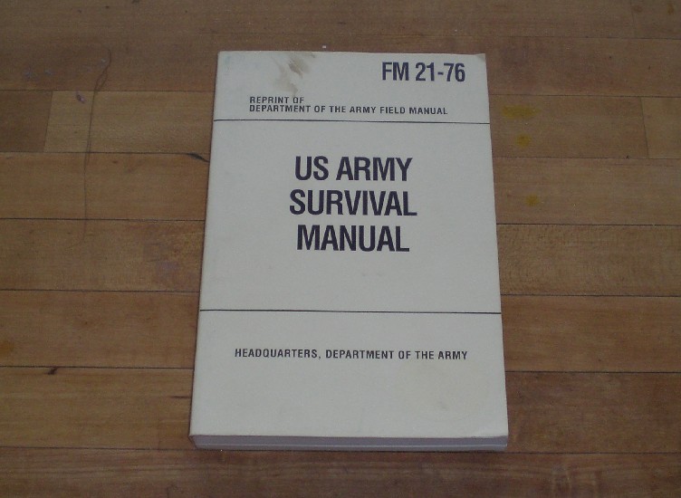 army survival manual